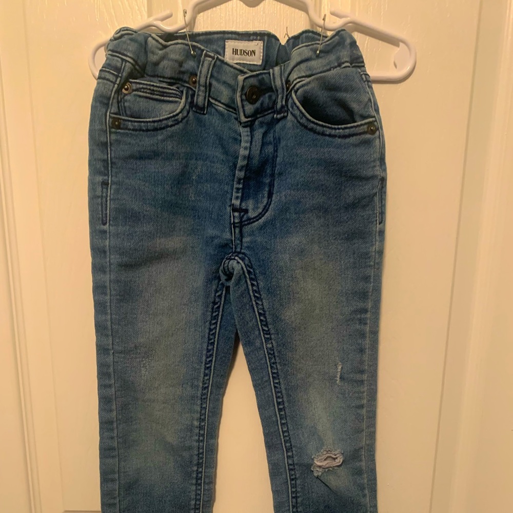 Hudson Girl Distressed Jeans
